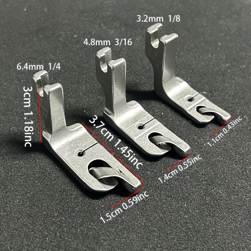 Flat Car Edge Rolling Presser Foot Sewing Accessory