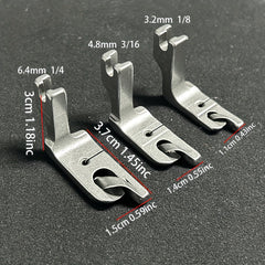 Flat Car Edge Rolling Presser Foot Sewing Accessory