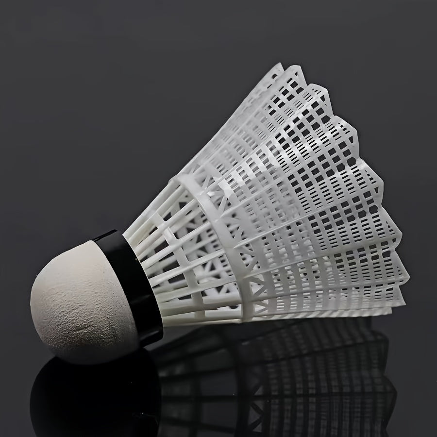 3pcs Nylon Badminton Shuttlecocks for Training - Durable Windproof Replacement