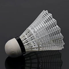3pcs Nylon Badminton Shuttlecocks for Training - Durable Windproof Replacement