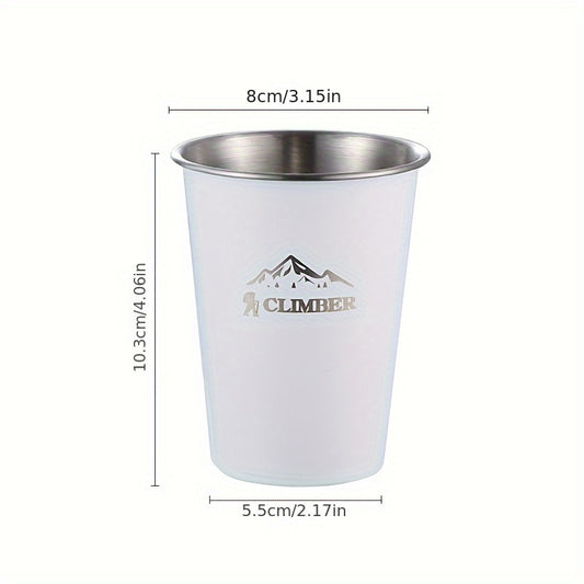 Stainless Steel Outdoor Camping Water Cup Portable Picnic Supplies