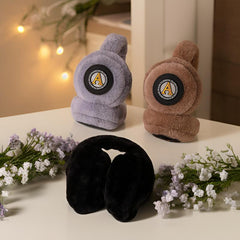 Plush Ear Warmers Soft Fluffy Headband Fit Men Women Ideal for Cycling