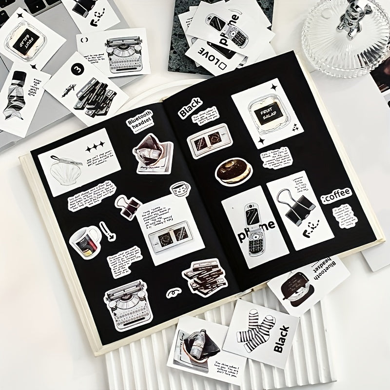 30 Sweet Dessert & Snack Sticker Sheets - Scrapbook & Notebook Decoration