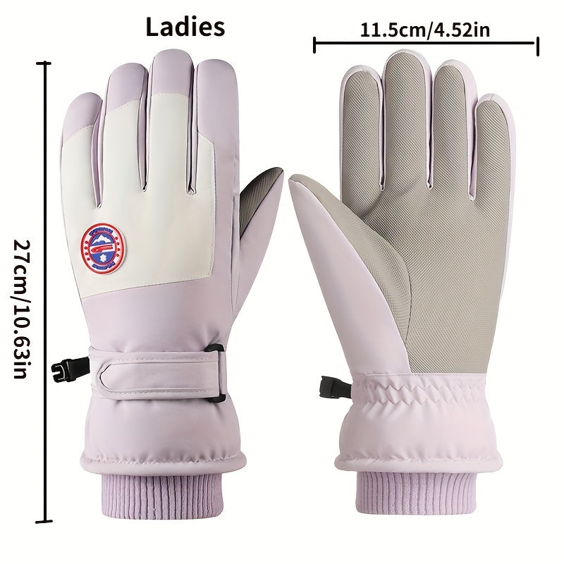 Winter Skiing Gloves Warm Waterproof Touch Screen Gloves