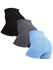 Women's Gym Yoga Shorts High Elasticity and Comfort Hip Lifting Tights