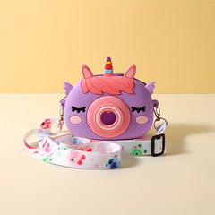 Unicorn Silicone Shoulder Bag for Girls Coin Purse