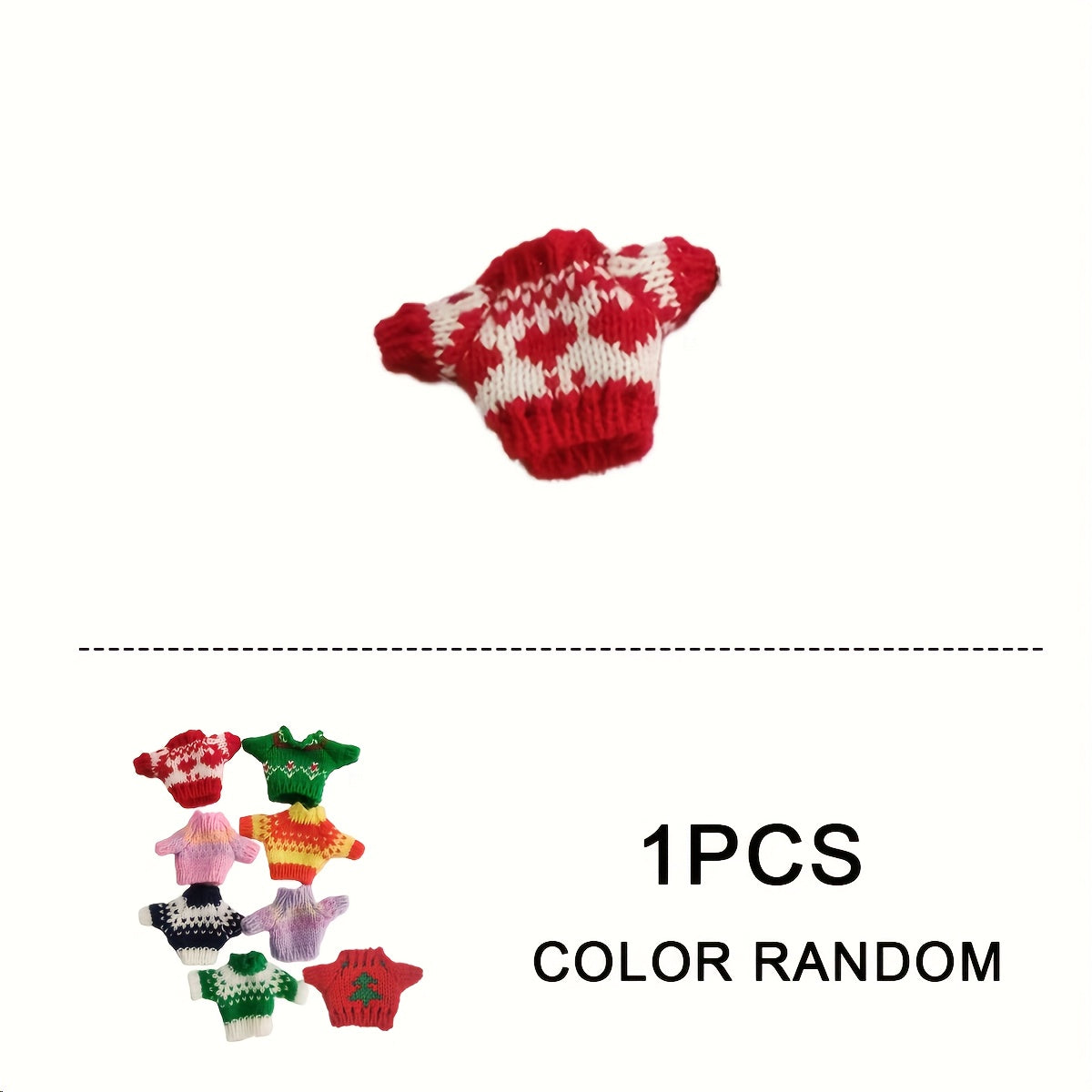 Holiday Elf Costume Set Sweater and Accessories for House Decorations