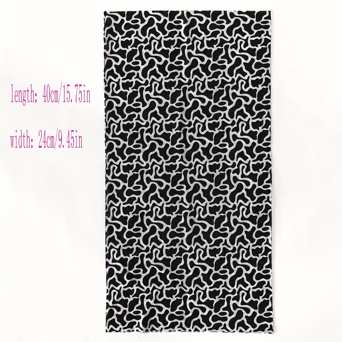 Men's Printed Cycling Neck Gaiter