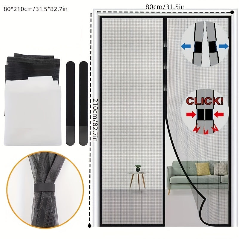 Magnetic Mosquito Net Door Curtain Mesh - 4 Sizes