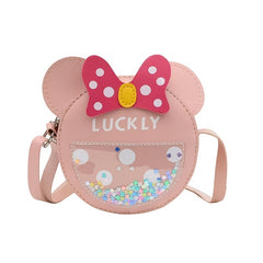 Girls Lucky Crossbody Bag Coin Purse Adjustable Shoulder Strap