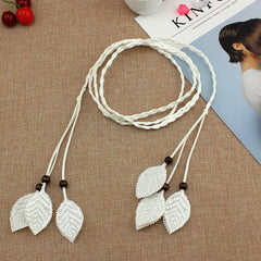 Boho Style Braided Rope Waist Belt