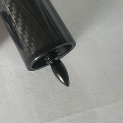 Carbon Fiber Billiard Rod Extension Rod 180mm 3K Diagonal Pattern Pool Cue