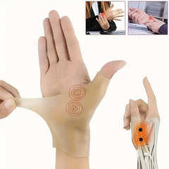 Wrist Guard Sleeve Finger Wrist Twist Fixation Gloves For Women Men