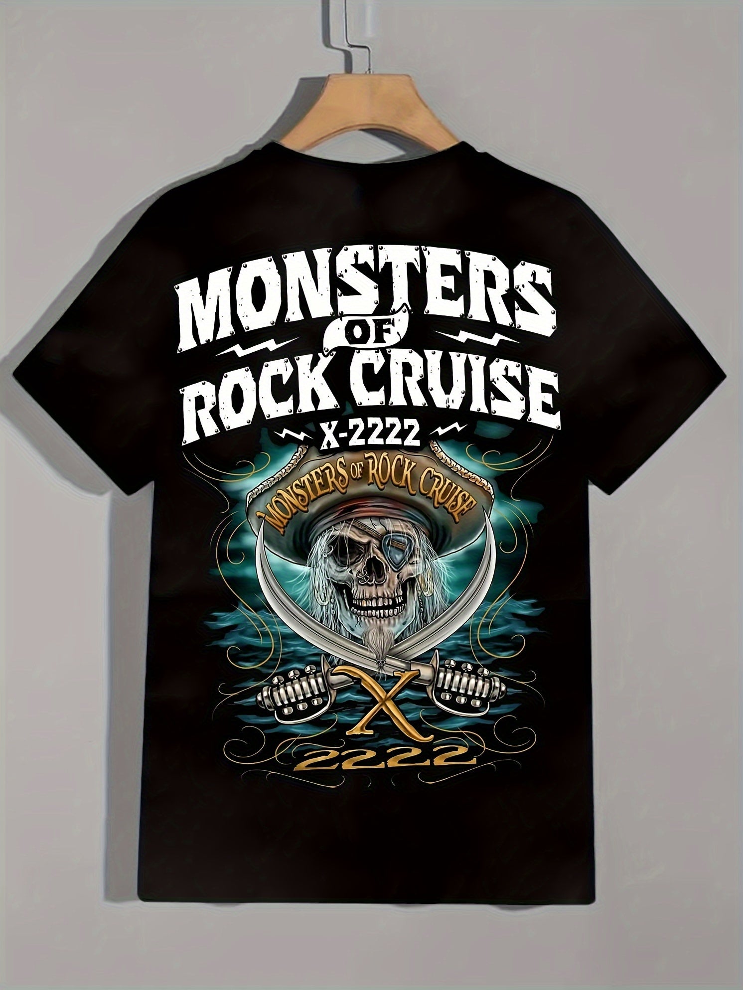 Monsters of Rock Cruise Men's Graphic T-shirt