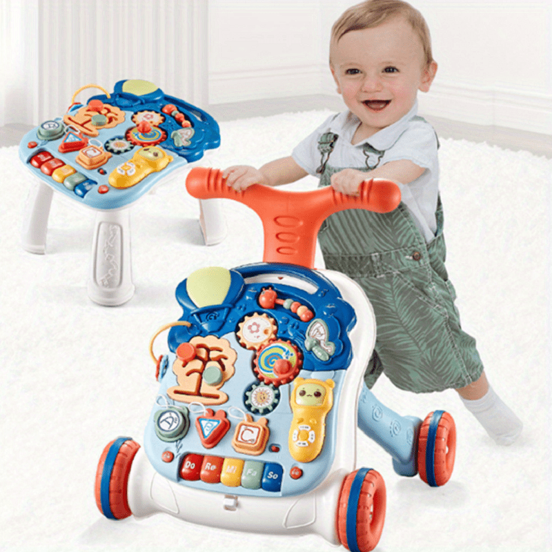 Baby Walking Car Hand-pushed Anti O-leg Side Turning Toy