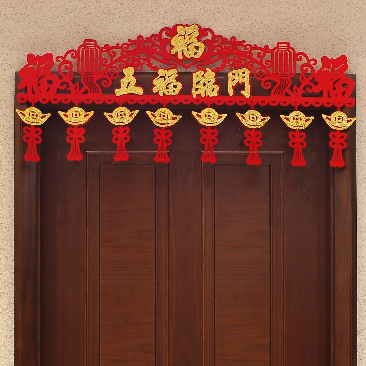 Dragon Year Door Curtain Banner Spring Decoration