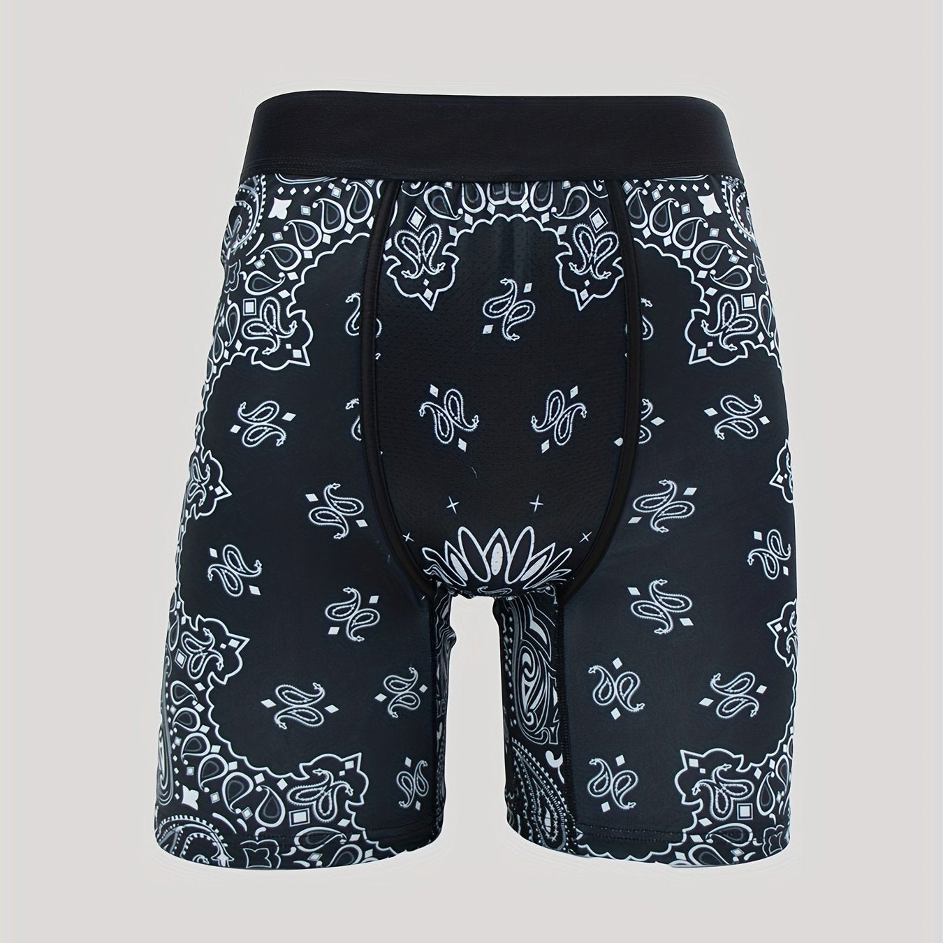 Men's Floral Boxer Shorts High Stretch Underwear