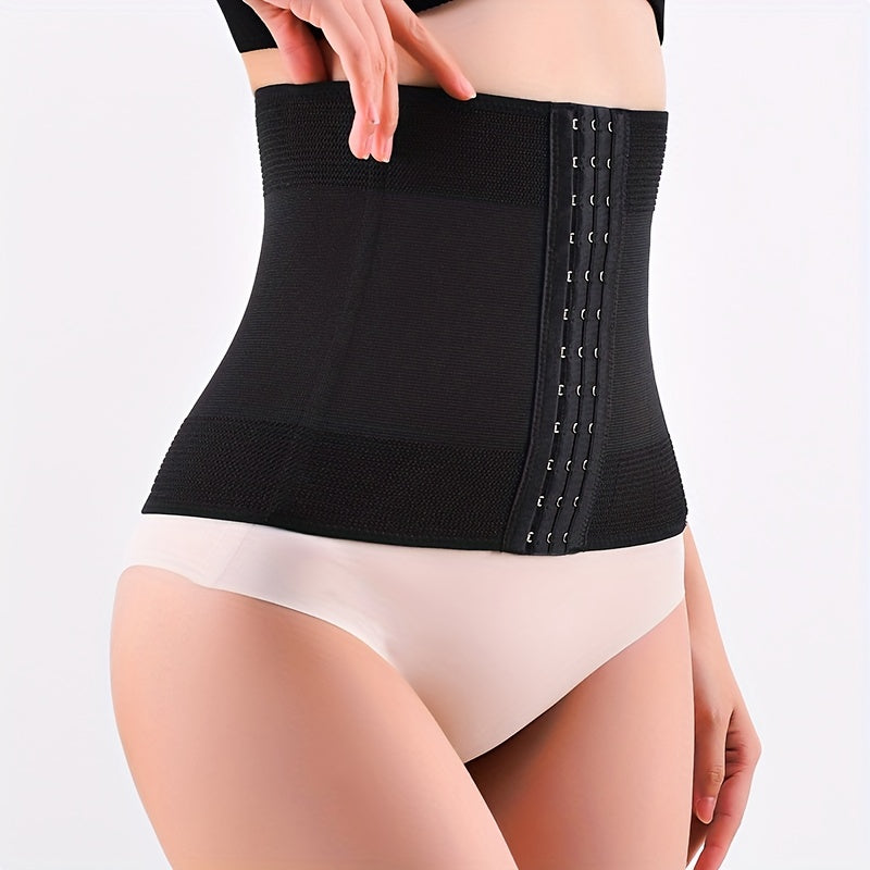 Front Buckle Waist Trainer Tummy Control Slim Girdle Belt