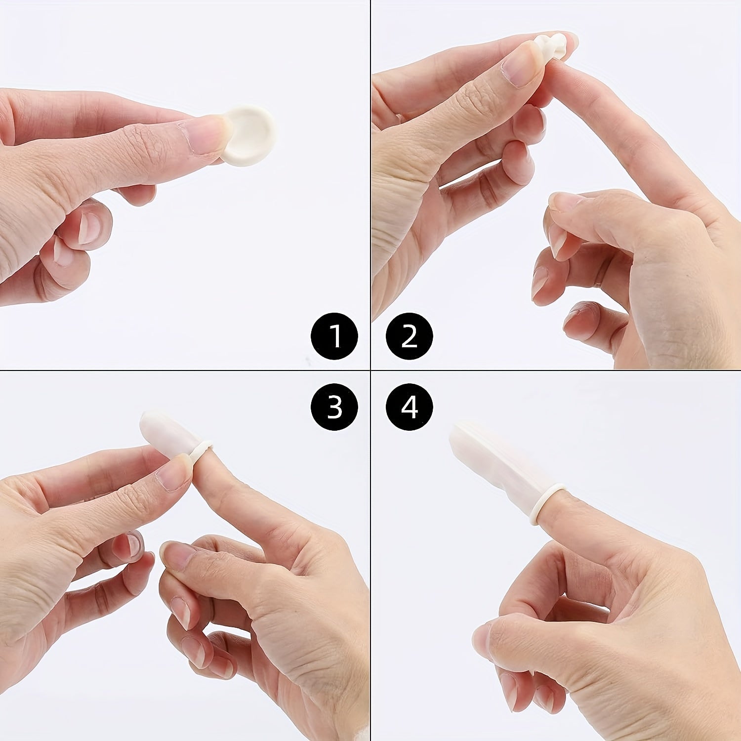 Latex Finger Cots 200g - Finger Protectors - Thumb Cover