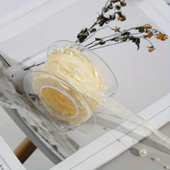 3m Gypsophila Fish Line Beads Ribbon Bouquet Ribbon