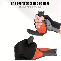 Bike Handlebar Grip Covers TPR Rubber Ergonomic Anti Slip For MTB