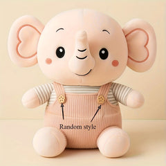 Elephant Plush Toy Doll Overalls Elephant Doll Gift Activity Gift