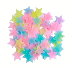70 Glow In The Dark Stars Wall Stickers