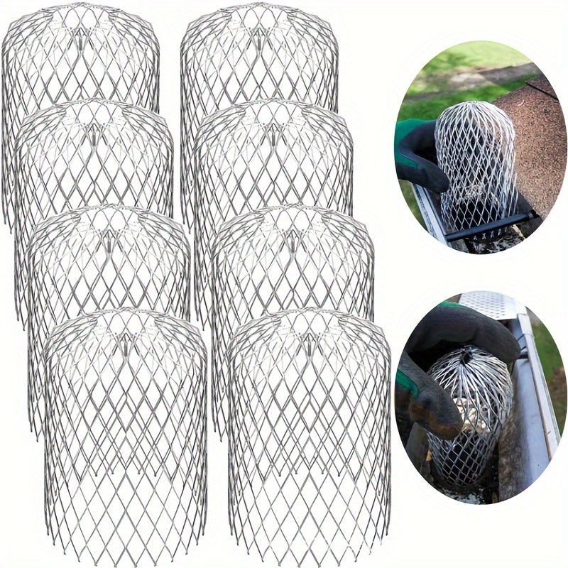 6pcs Drainage Protection Filter Mesh Rust-proof Sturdy Prevent Blockage