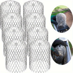6pcs Drainage Protection Filter Mesh Rust-proof Sturdy Prevent Blockage