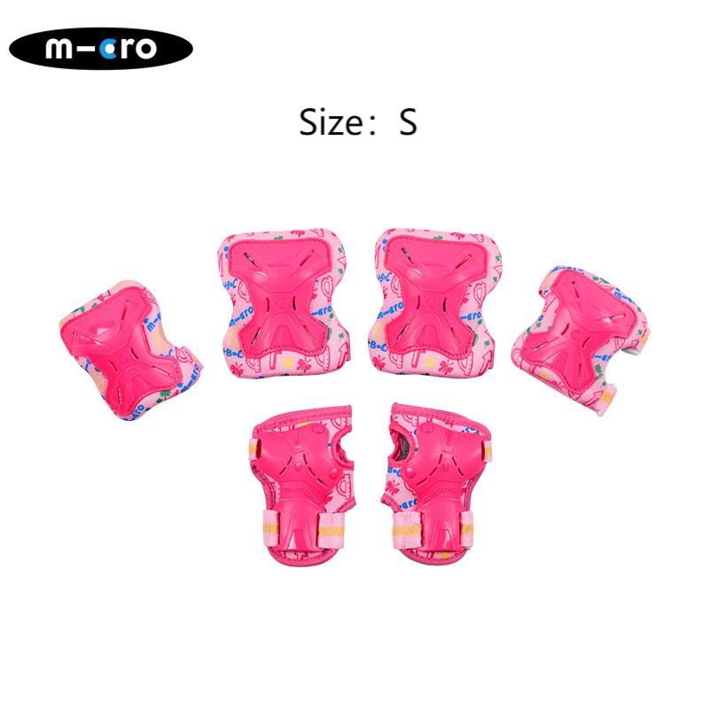 6PCS Luminous Protective Gear Roller Skating Training Knee Elbow Palm
