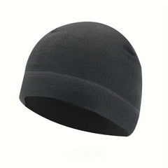 Warm Thermal Fleece Beanie Hat for Winter Outdoor Activities