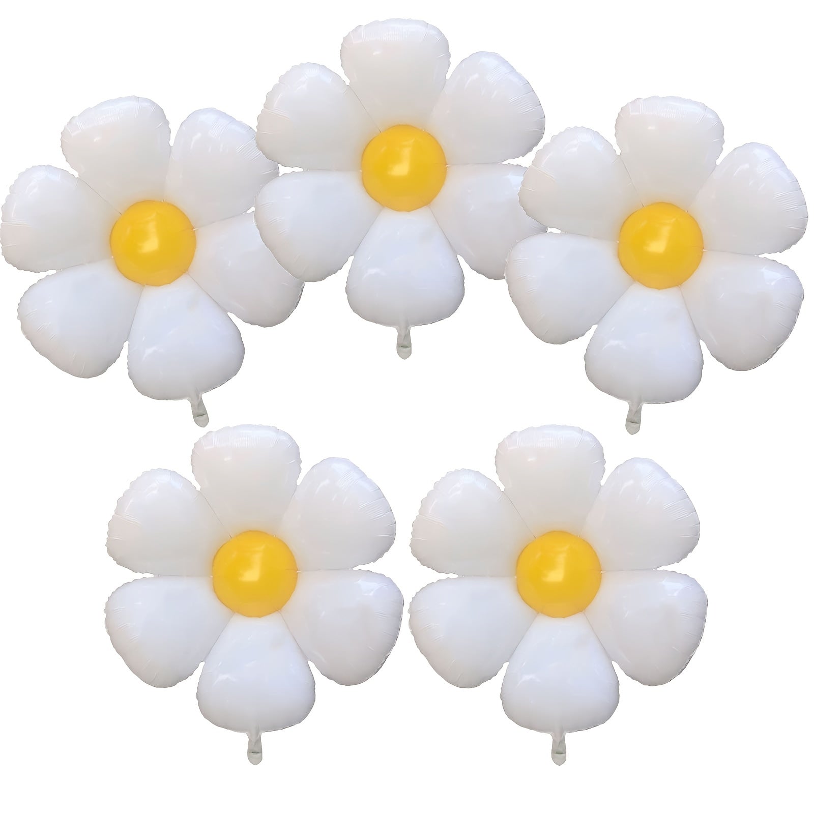 5pcs Daisy Balloon Flower Balloon Daisy Party Decorations