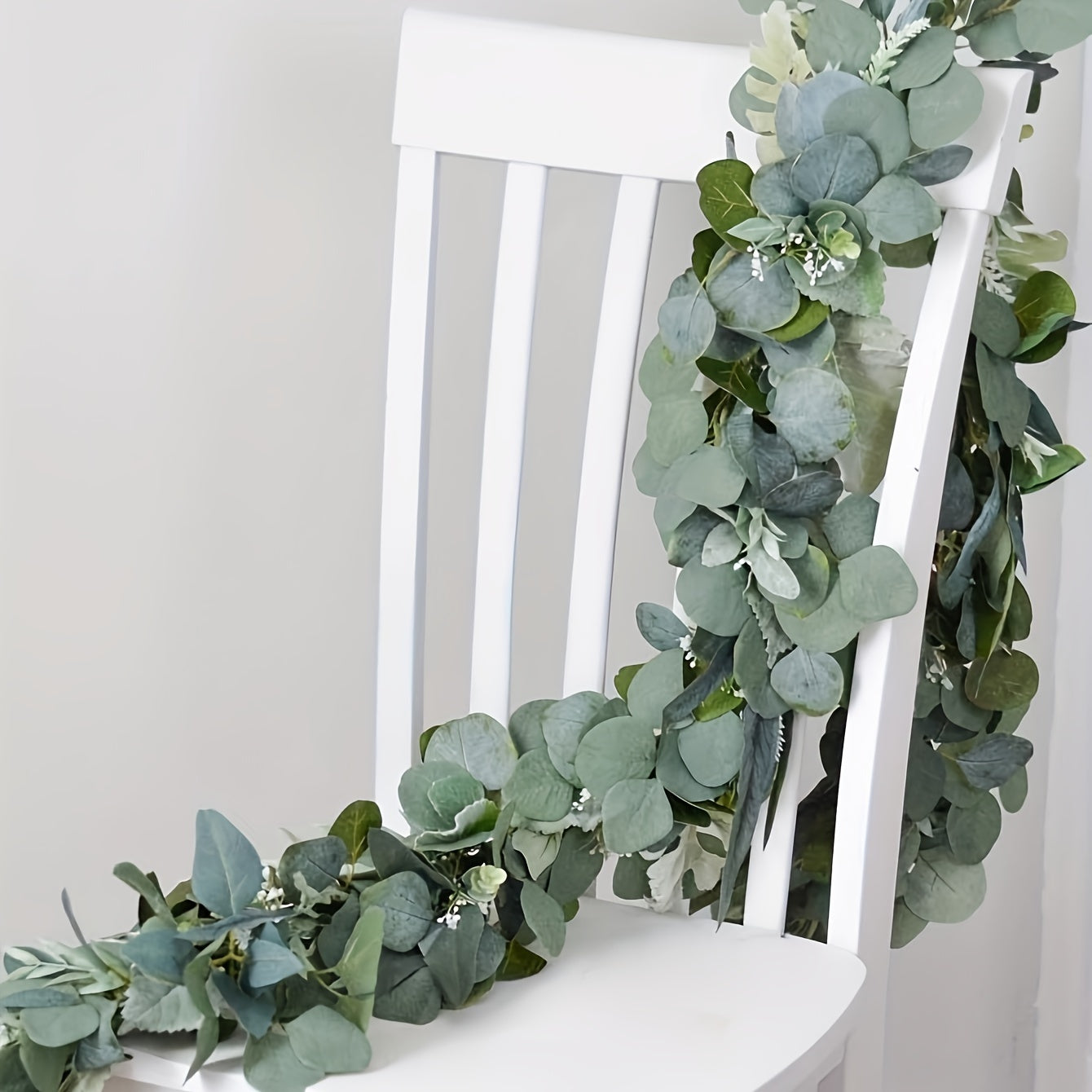 Simulation Eucalyptus Vine Green Plant for Wedding Decoration Arrangement