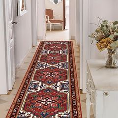 Boho Area Rug Persian Washable Hallway Runner Rug Non Slip Entryway Laundry Rug