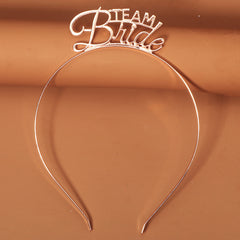 Rose Golden Queen Bridal Crown Tiara