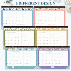 2022 Monthly Wall Calendar 12-Month Jan - Dec 43x30 Twin Wire Hanging Hook