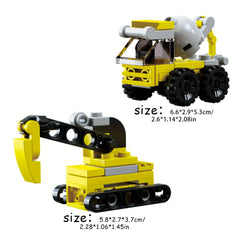 146pcs City Engineering Vehicle Building Blocks Construction Toys Set Excavator