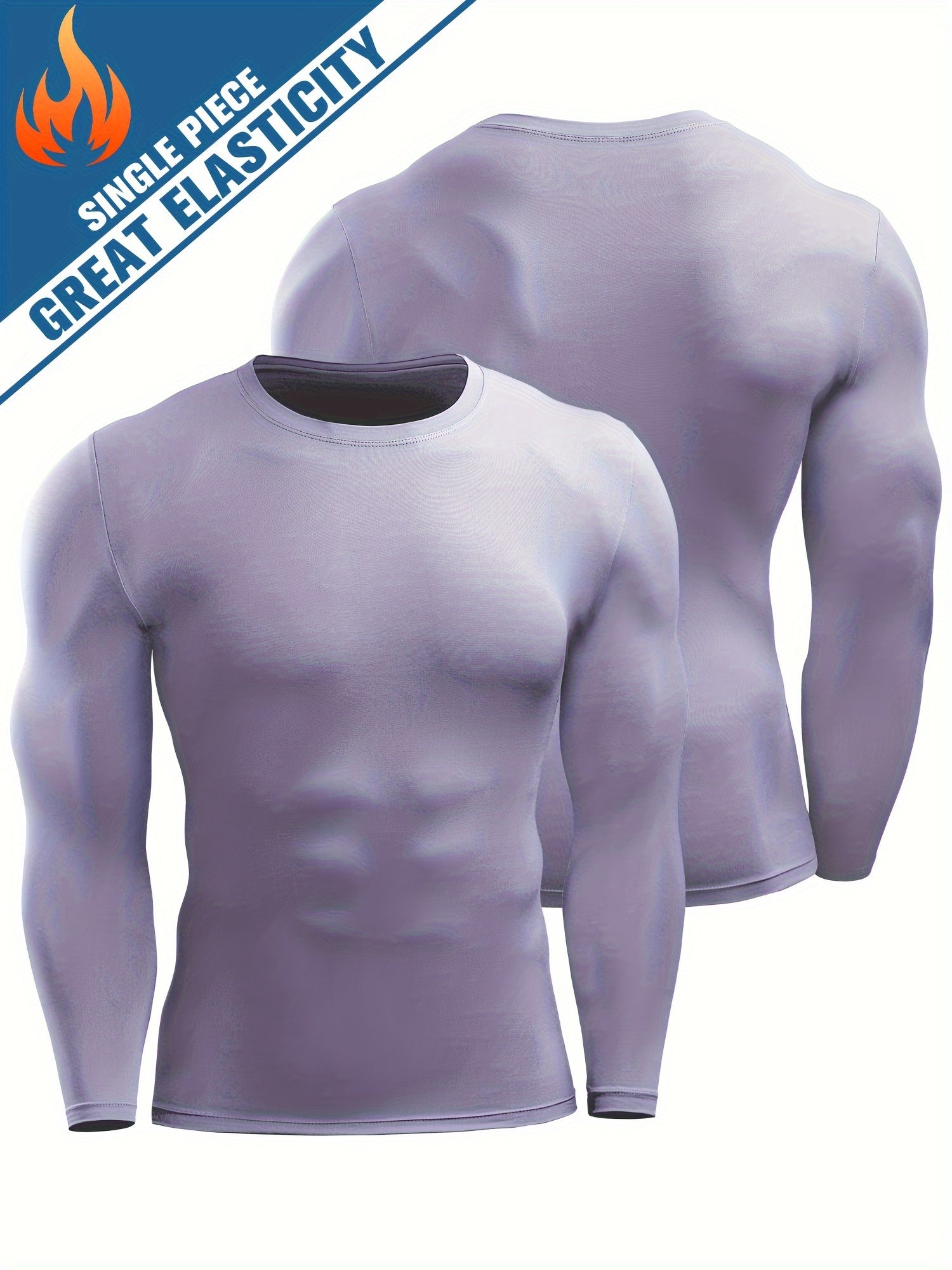 Men's Compression Sport T-Shirt - Quick Drying Sweatshirt for Fitness
