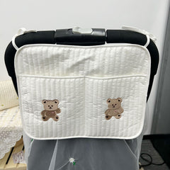 Stroller Hanging Bag Double Pocket Stroller Storage Bag