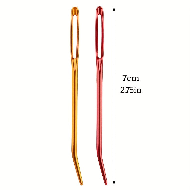 6pcs Big Eye Wool Needles Yarn Needle Tapestry Needle Sewing Needles
