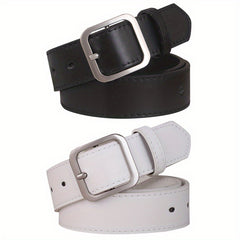 2pcs Pin Buckle Leather Belt for Girls