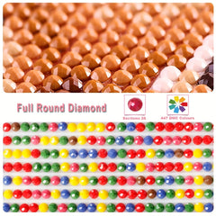 5D Diamond Painting Seashore Heart Stone Embroidery Kit