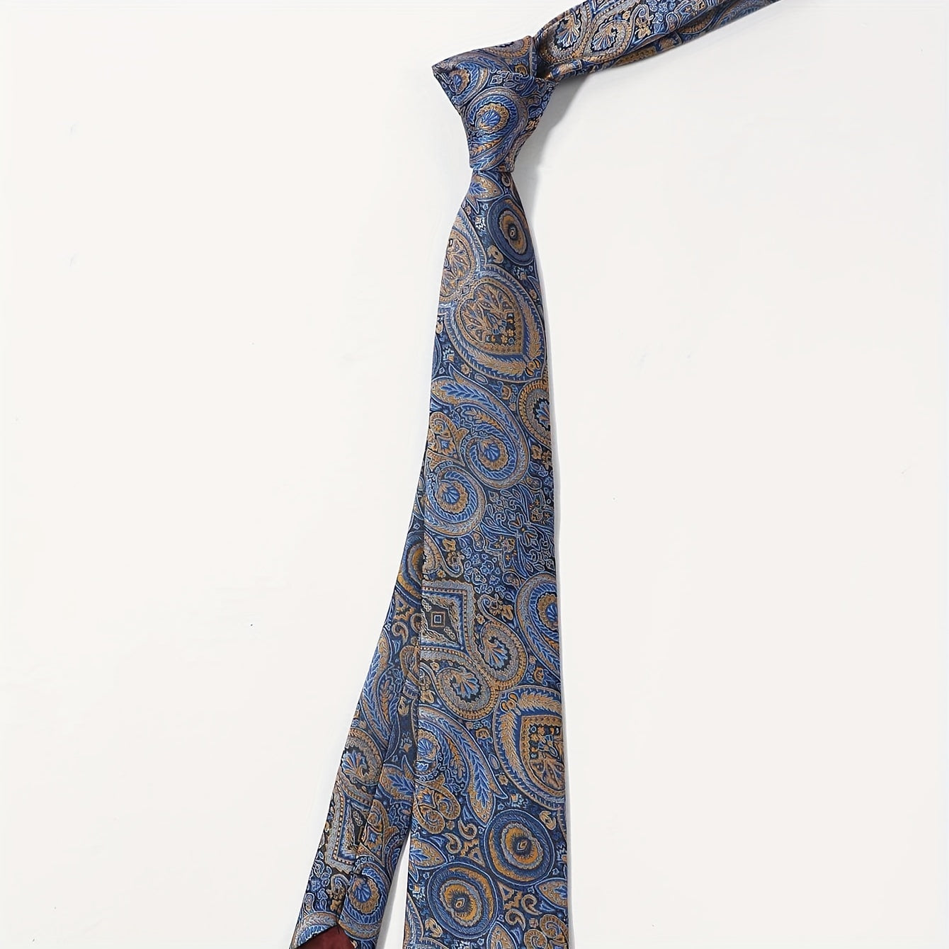 Ethnic Style Paisley Cashew Flower Necktie