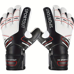 Goalkeeper Gloves Strong Grip Beginner Football Great Protection