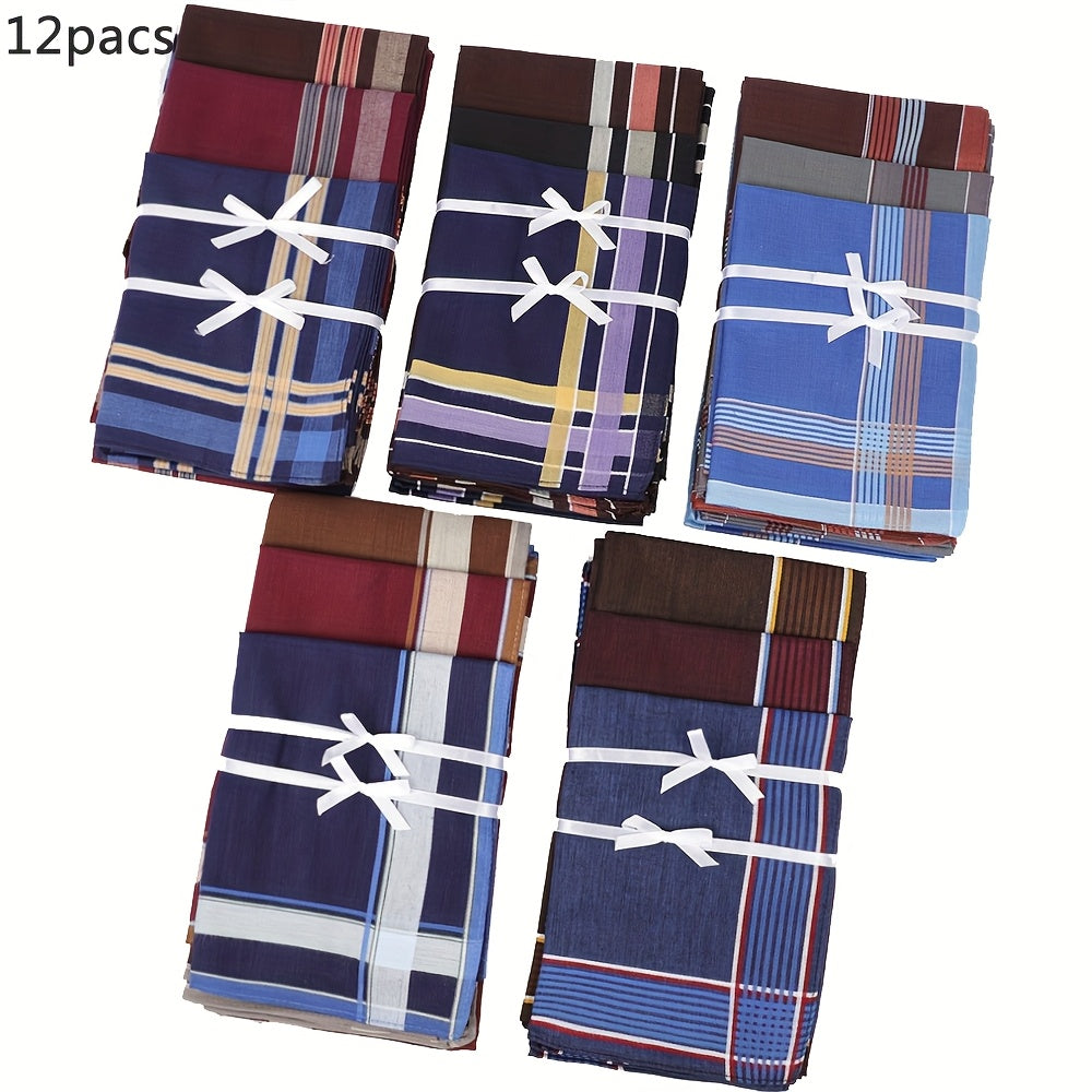 Men's Dark Pocket Square Unisex