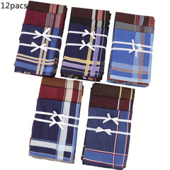 Men's Dark Pocket Square Unisex