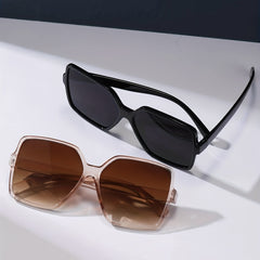 Men's Large Frame Square Sunglasses UV Resistant for Outdoor Sports