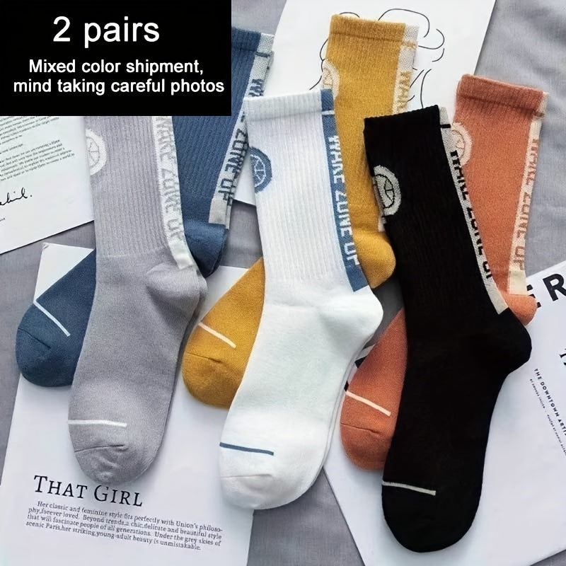 10 Pairs Crew Socks Solid Cotton Deodorant Sweat Absorbing Spring Summer Sports