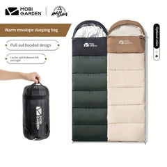 Portable Adult Camping Sleeping Bag Warm Cozy Single Bag Indoor Outdoor Use