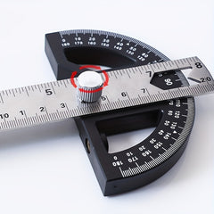 Adjustable Square Angle Measure Metric inch Right Protractor Tools